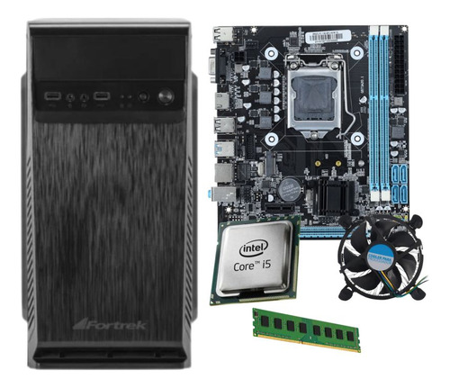 Pc Cpu Intel I5 3470 Placa H61m  8gb Ddr3 Ssd 120gb