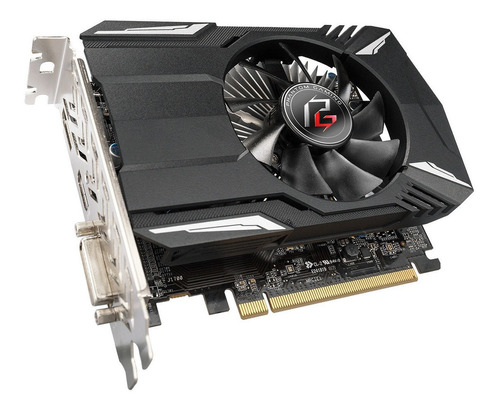 Imagen 1 de 6 de Placa de video AMD ASRock  Phantom Gaming Radeon RX 500 Series RX 550 PHANTOM G R RX550 2G 2GB