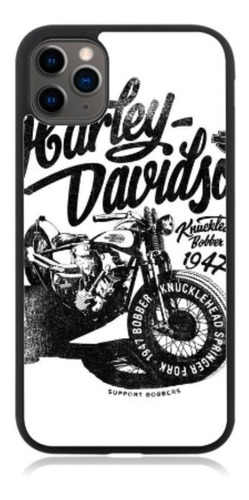 Imagen 2 de 3 de Funda iPhone 5 6 7 8 Plus X Xr Xs Max 11 Harley Davidson Mo