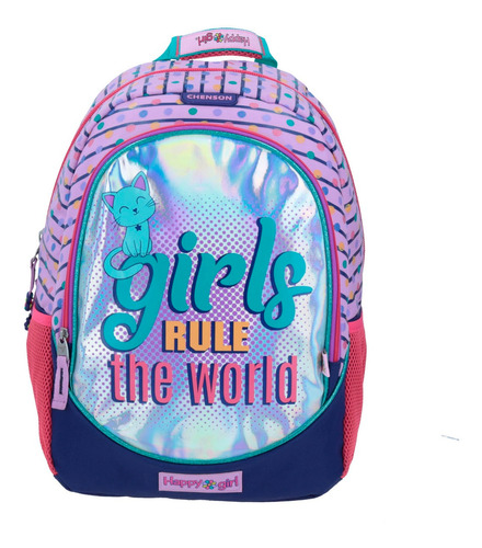 Mochila Chenson Escolar Happy Girl Hg64582-u