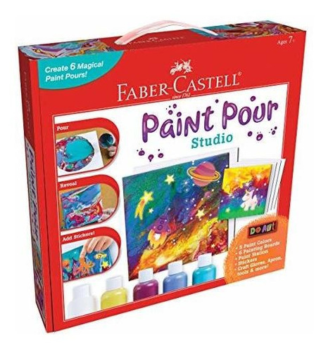 Faber-castell Do Art Paint Pour Studio - Juego De Pintura Ac