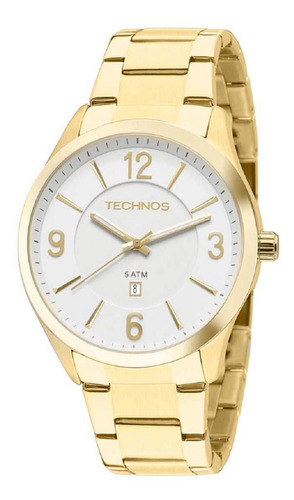Relógio Technos Classic Steel Feminino Dourado 2015byytd/4b