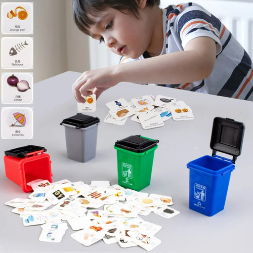 Juego Didáctico Para Clasificar Basura Nivel 4