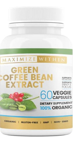 Maximize Within Extracto De Grano De Café Verde, 60 Cápsulas