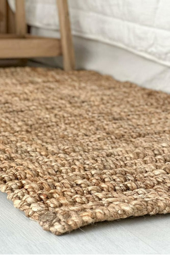 Felpudo Alfombra Pie De Cama 100% Yute 60x40 Premium