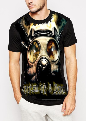 Camiseta Camisa Banda System Of A Down Full Print 3d 