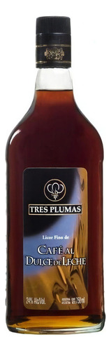 Licor  Caf. Dulce Leche 750 Cc T.plumas Licores