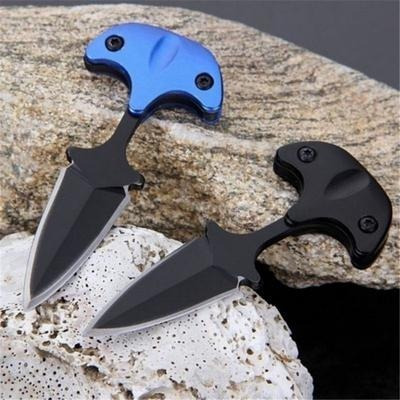 Imagen 6 de 7 de Mini Cuchillo Navaja Collar Táctico Militar Defensa Personal