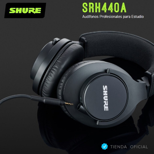 Imagen 4 de 10 de Auriculares Profesionales Shure Srh440a Para Estudio