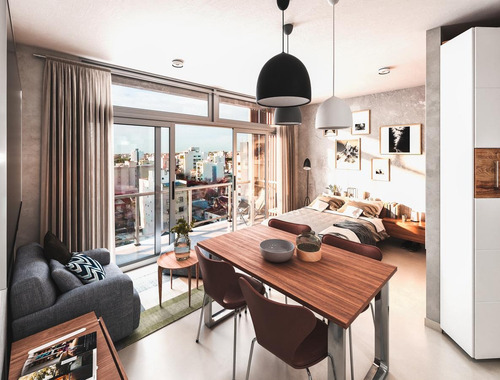 Imagen 3 de 30 de Monoambiente En Venta De Pozo / Semipiso Al Frente - En Construcción - Emprendimiento