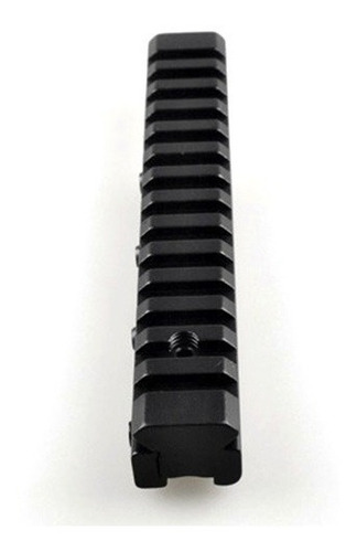 Imagen 3 de 6 de Adaptador Riel Picatinny 11 A 20mm Weaver 15cm Largo