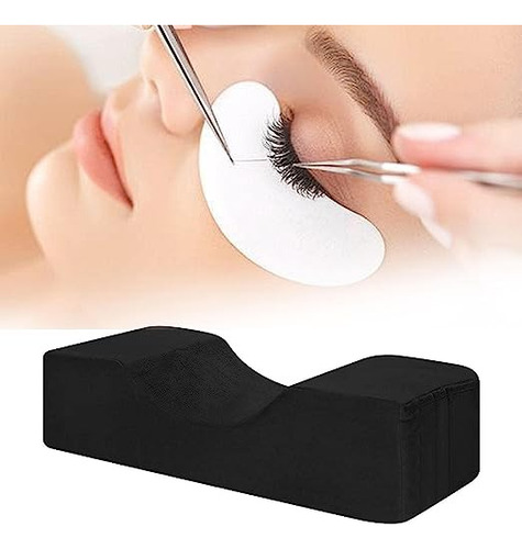 Almohada De Masaje Espuma En Forma U Profesional Negro