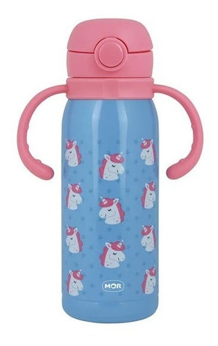 Caramañola Botella Termica Infantil Mor 450ml Resistente