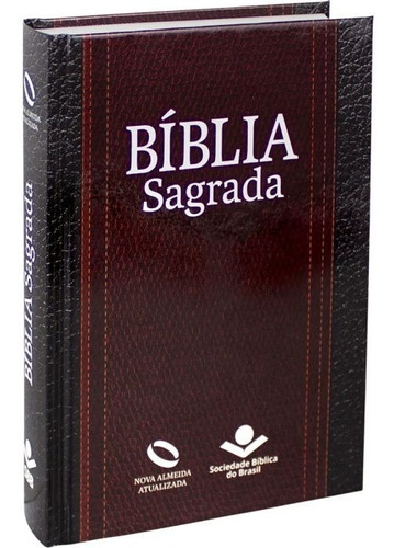 Biblia Sagrada Capa Dura Letra Normal Naa - Marrom