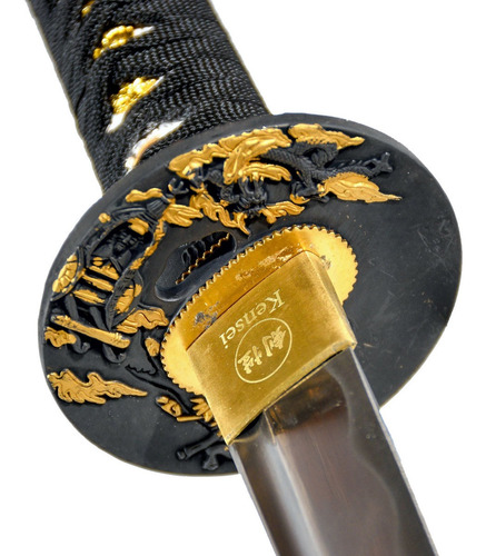 Imagen 1 de 9 de Katana Wakizashi Kensei Aohige Full Tang Filo Extremo