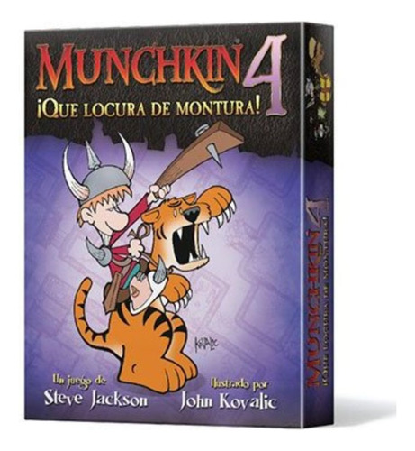 Munchkin 4 ¡qué Locura De Montura! Aldea Juegos