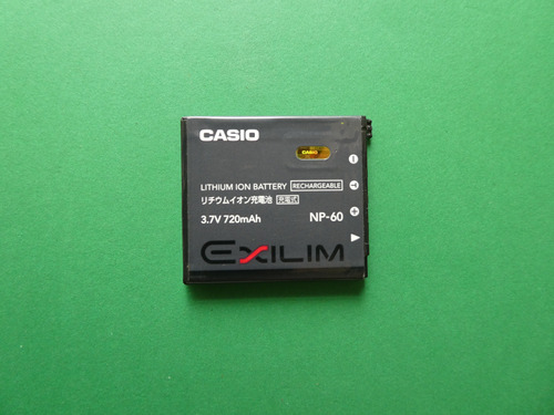 Bateria Casio Exilim  Np-60  , 3.7 V.