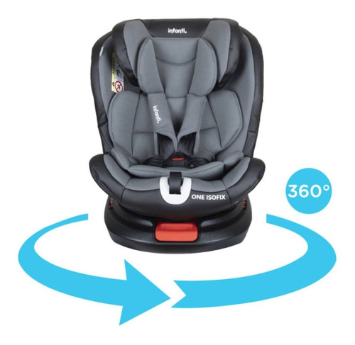 Imagen 2 de 9 de Silla Carro Bebé Convertible One Isofix 360° Infanti