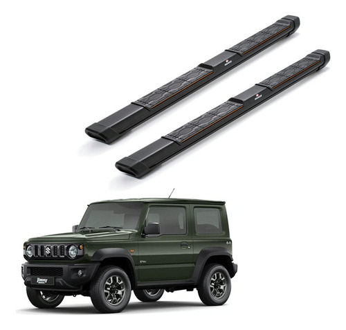 Estribo Jimny Sierra 2021 2022 2023 Preto Keko My Road