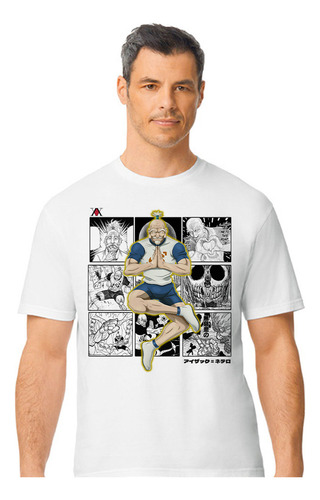 Hunter X Hunter - Netero - Viñetas - Polera