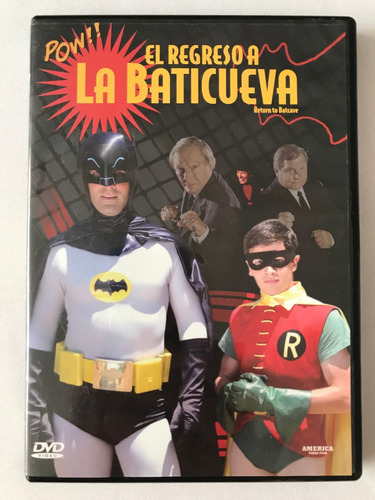 Batman Y Robin El Regreso A La Baticueva Dvd Adam West Burt