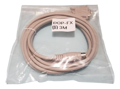 Cable Adapter Para Plc Mitsubishi - Hmi Delta Dop(b)-fx-3m.