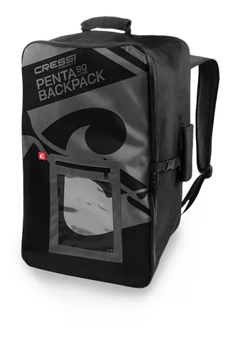 Cressi Penta Bolsa 90 Negro