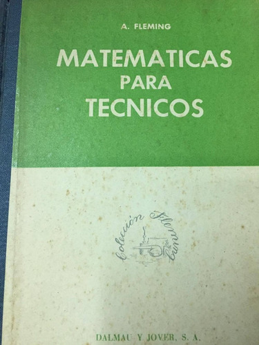 Matematicas Para Tecnicos. Fleming. S8