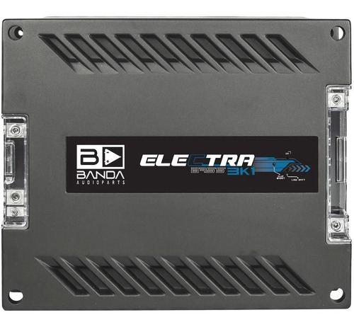 Banda Electra Bass 3k1 3000 Wrms 1 Canal Amplificador Top