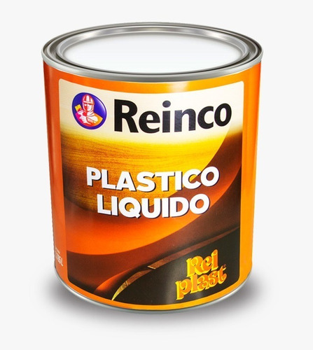 Rei Plast Plastico Liquido Reinco Marino Mate Galón