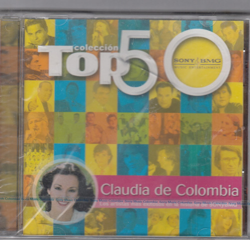 Claudia De Colombia Coleccion Top 50 Cd Original Nuev Qqf.mz