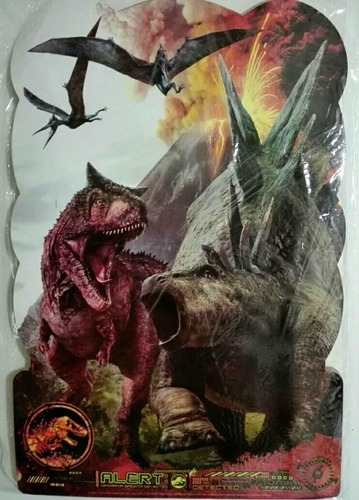 Cotillón Jurassic World 20 Niños,vaso, Plato,mantel,piñata