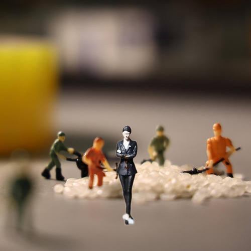 1:64 Escala Figura En Miniatura Figura Diorama Estilo A