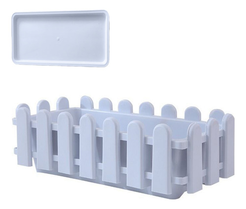 Maceta Engrosada Con Caja De Bonsáis Con Valla Para Jardiner