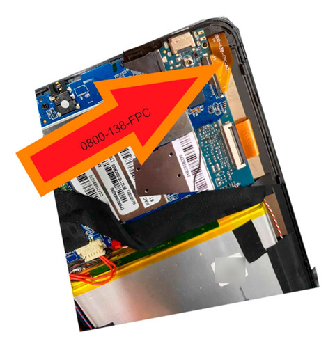 Touch Para Multilaser M8 4g Flat 0800-138