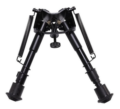 Imagem 2 de 6 de Bipé BiPod Metal Retrátil Tático Sniper C/ Adap De Trilho