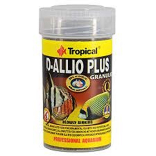 Imagen 1 de 3 de Tropical D-allio Plus Gránulos Ajo 60gr Discus Marinos Polyp
