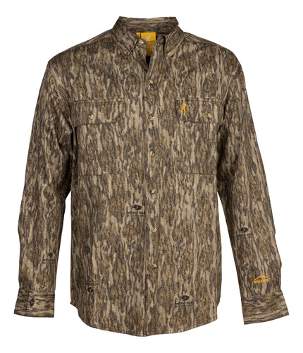 Camisa Browning Wasatch Botones Con Tecnologia Silvadur