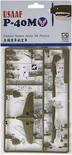 Afv Club Warhawk Usaaf Kit Construccion Modelo