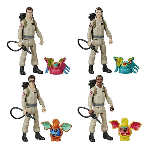 Cazafantasmas Set X 4 Figuras 13 Cm Ghostbusters  Hasbro