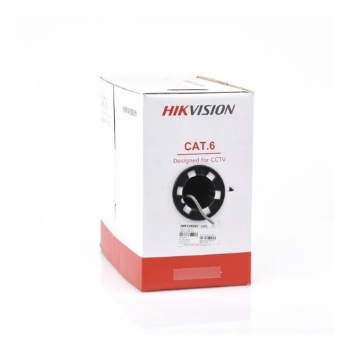 Cable Utp Categoría 6 Interior 100% Cobre  305mts, Hikvision