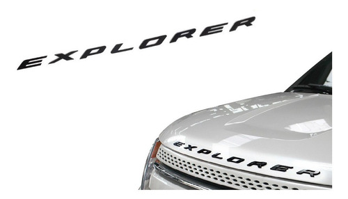 Logo O Emblema Para Ford Explorer Negro 2012-2020