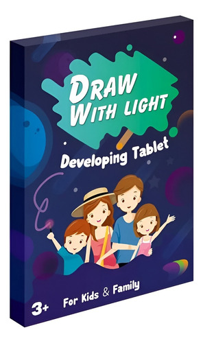 Pizarra Magica 3d Para Niños - Tableta De Dibujo - Tamaño 