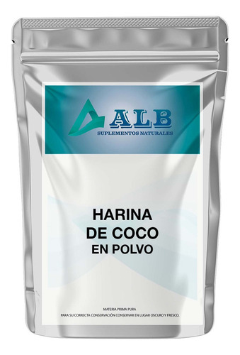 Harina De Coco Pura 1 Kilo Alb