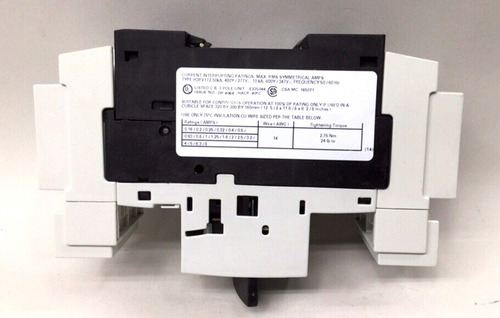 Siemens 3rv1721-1hd10 Circuit Breaker Type H3rv172 3rv17 Ccb