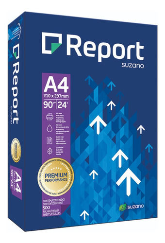 Resma Papel A4 Report Premium 90gr - 500 Hojas