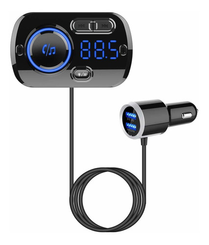 Transmisor Fm Bluetooth Para Automóvil, Adaptador De Radio.