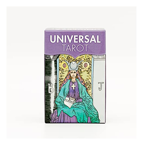 Libro Mini Universal Tarot De Roberto De Angelis Scarabeo Lo