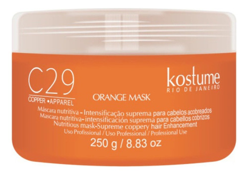 Kostume C29 Cooper Mascara Intensificadora Cobrizos X250 Ml