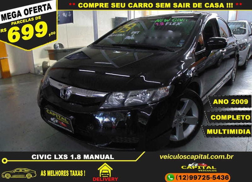 Imagem 1 de 12 de Honda Civic 1.8 Lxs 16v Flex 4p Manual